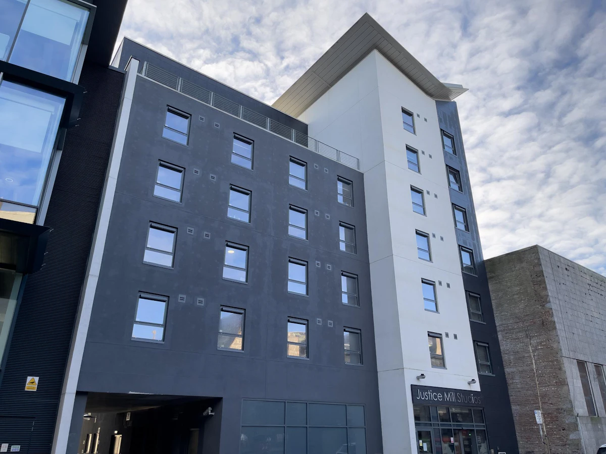 Bookmyuniroom student accommodation area justice mill studio aberdeen uk