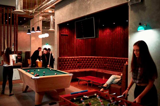 bookmyuniroom student accommodation ensuite games area islington residence london uk