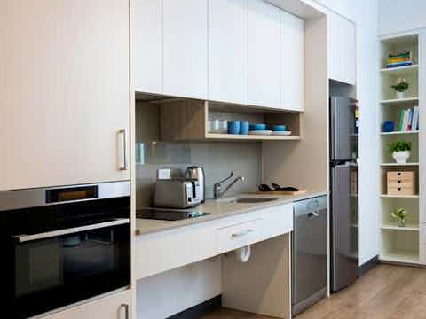 Bookmyuniroom student accommodation 5/6 bed ensuite Yugo Adelaide City Adelaide