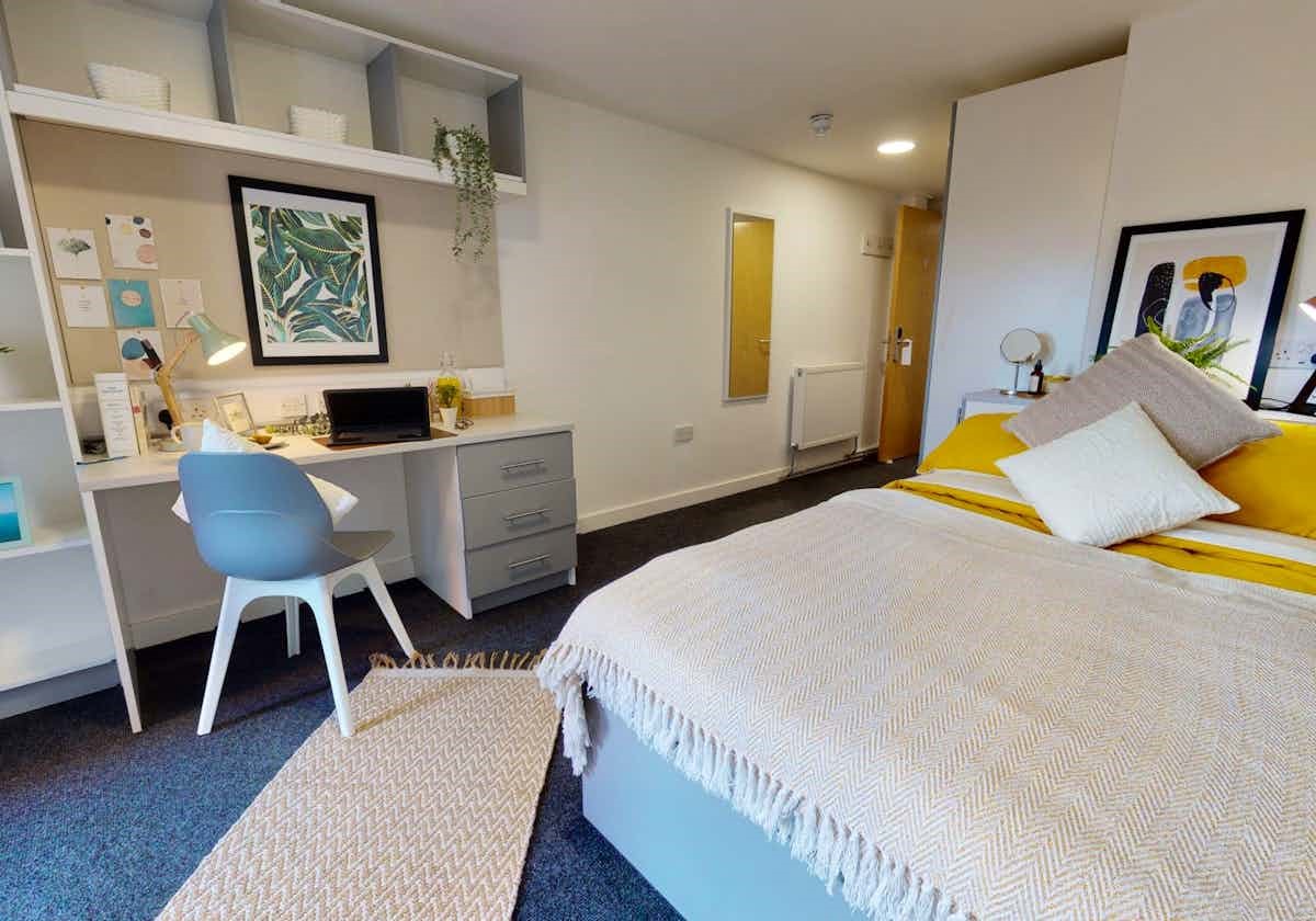 bookmyuniroom Universal Accommodation studio  iQ Century Square  Sheffield UK