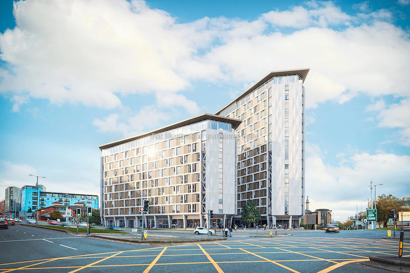 bookmyuniroom universal accommodation studio Limelight Liverpool UK