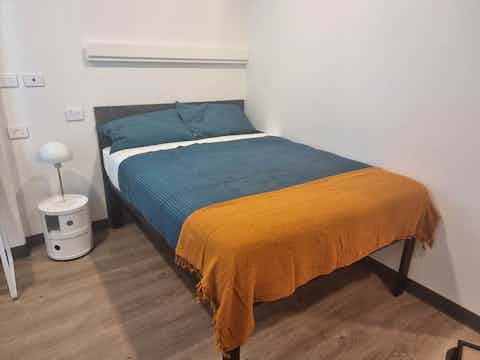 Bookmyuniroom student accommodation deluxe studio bedroom  Yugo Adelaide City Adelaide