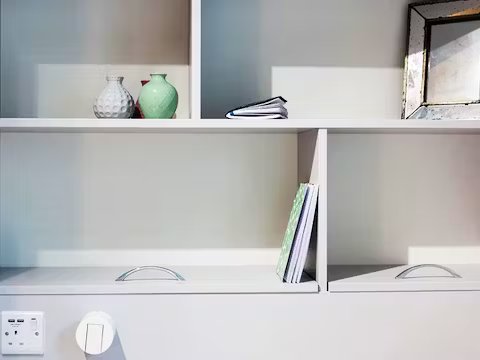 bookmyuniroom student accommodation ensuite desk and chair islington residence london uk